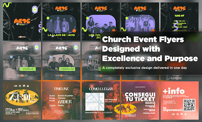 Bestseller - design professional church flyers for worship and events