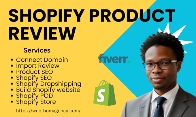 Gig Preview - Import converting product review from aliexpress, amazon to shopify