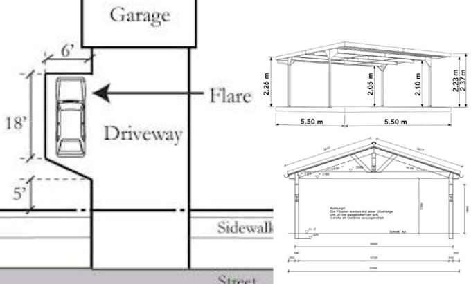 Gig Preview - Provide custom construction plans for carports and patios