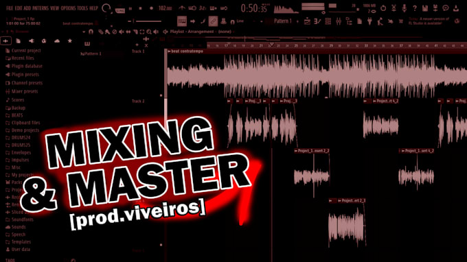 Gig Preview - Make a professional mixing and mastering using fl studio