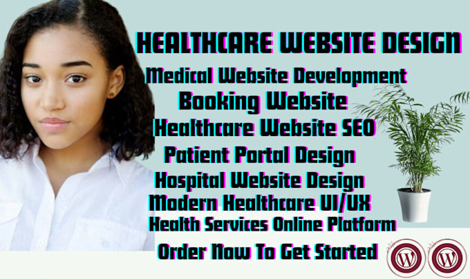 Gig Preview - Healthcare website hipaa compliant website medical website development