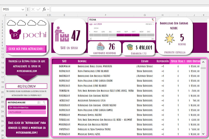 Bestseller - design custom excel dashboards, spreadsheets, and automations for your business