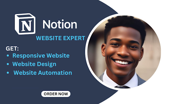 Gig Preview - Create notion website design and notion template notion dashboard