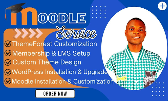 Gig Preview - Do moodle installation, install wordpress, upgrade, customize, themeforest