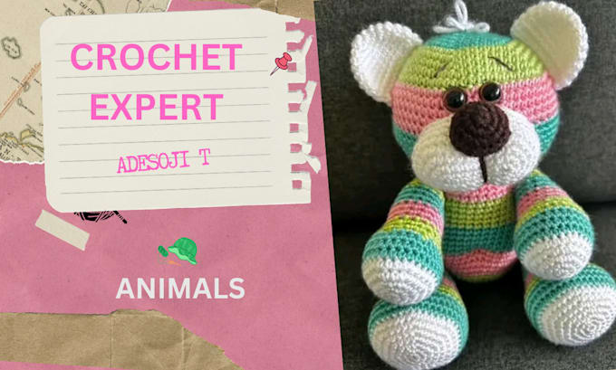 Gig Preview - Custom crochet pattern design  amigurumi crochet design