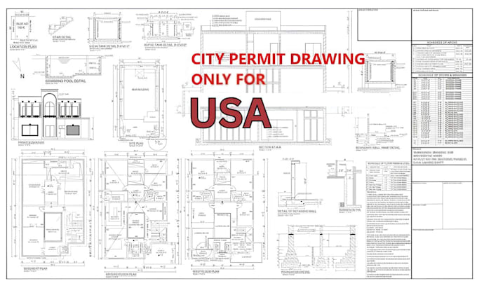 Gig Preview - Create  architectural drawings, autocad 2d floor plan,house plans