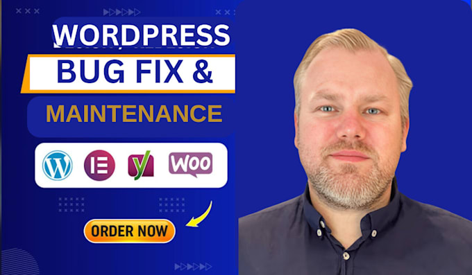 Gig Preview - Fix wordpress issues, wordpress bug fix, fix wordpress erriors, woocommerce fix