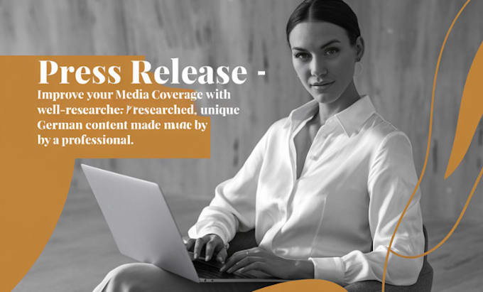 Bestseller - write a professional press release and publish it on top german news sites