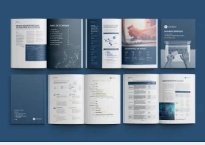 Gig Preview - Do white paper design brochure design white paper case study PDF presentation