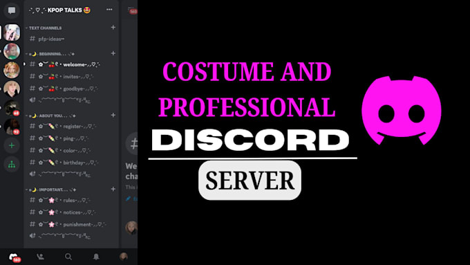 Bestseller - setup and promote custom discord server within 24 hours