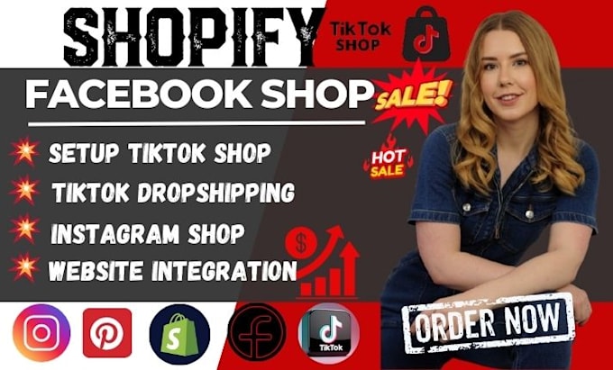 Bestseller - boost shopify dropshipping store sales with tiktok marketing or fb ig meta shop