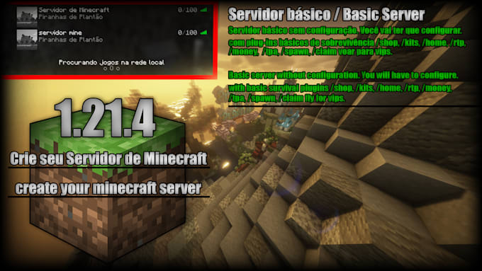 Bestseller - create a minecraft server