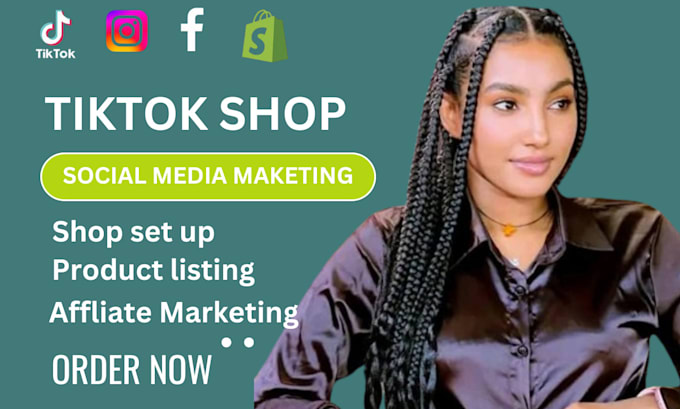 Gig Preview - Manage tiktok shop, tiktok shop droppshiping,product listing, ads VA