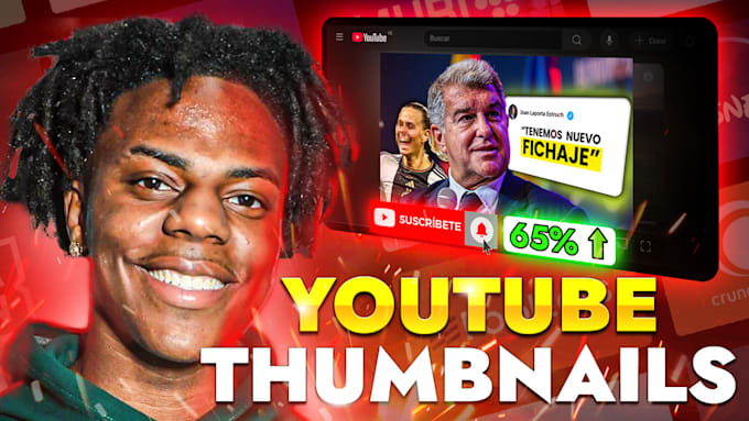 Gig Preview - Design the best thumbnail for youtube