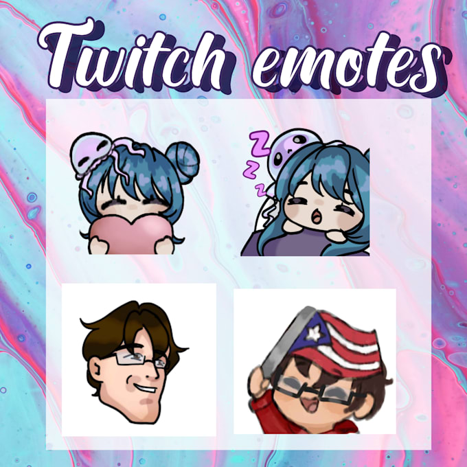 Gig Preview - Draw you a twitch or discord emote