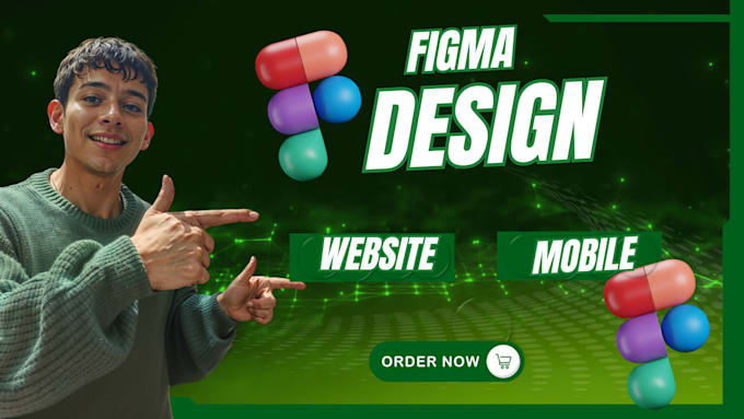 Gig Preview - Create a customized figma design for your website or app focusing on UI and UX