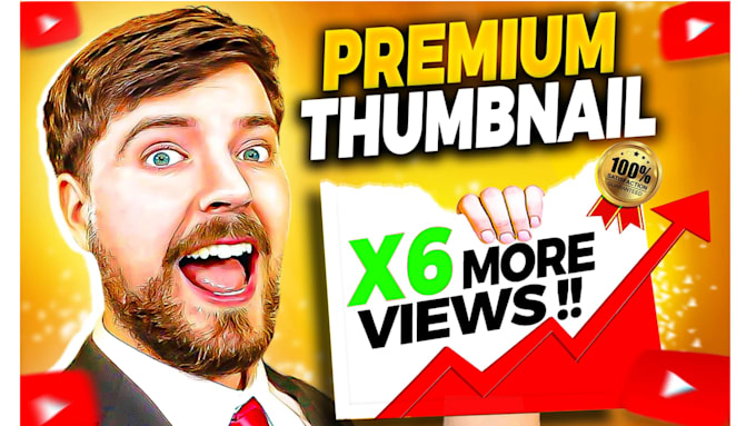 Bestseller - make views catchy thumbnail for your content