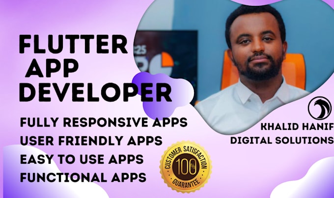 Gig Preview - Be pro flutter mobile app developer, ios app development mobile app development