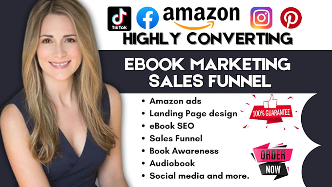 Gig Preview - Promote your kindle ebook with targeted amazon ads and social media marketing