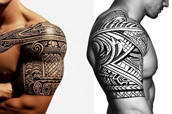 Gig Preview - Design your polynesian tribal tattoo