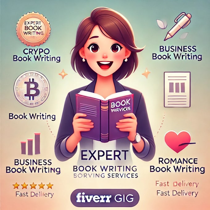 Gig Preview - Write attractive ebooks for you