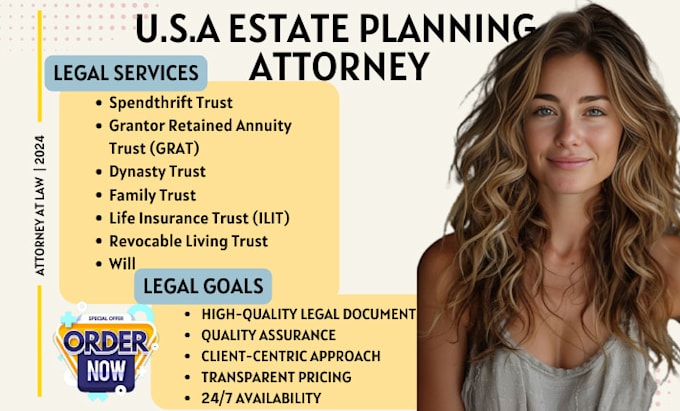 Bestseller - usa lawyer trust drafting, revocable, irrevocable, estate planning