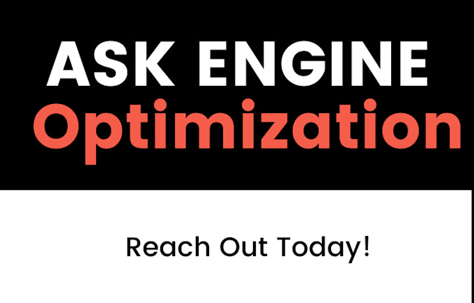 Gig Preview - Ai seo aeo ask engine optimization product aeo w website aeo ranking