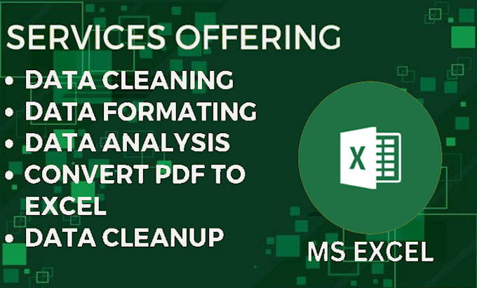 Bestseller - do excel data cleaning, formatting, merging, and splitting