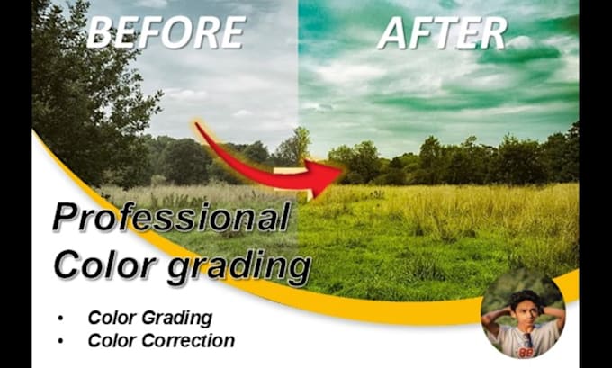 Gig Preview - Professional color grading of your pictures