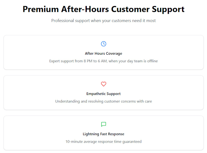 Bestseller - provide reliable after hours customer and technical support