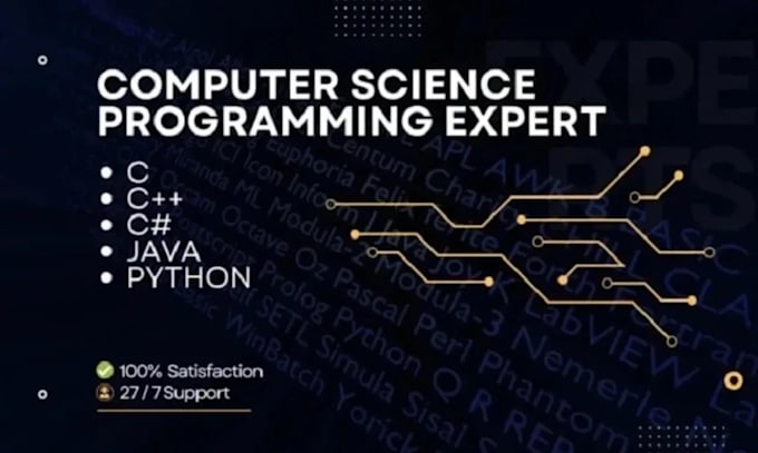 Gig Preview - Computer science assignmen, cpp, java ,python programming, software projects