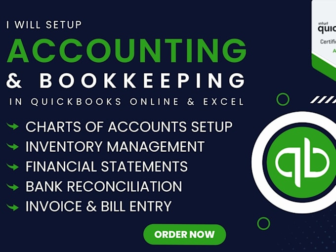 Gig Preview - Do quickbooks bookkeeping quickbooks online bookkeeping