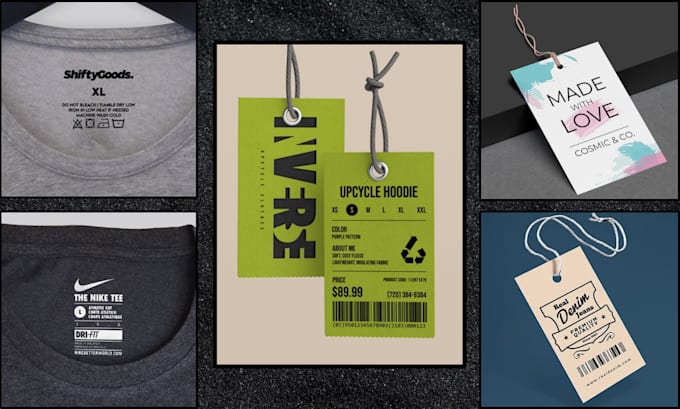 Gig Preview - Design clothing labels and hang tags in 4 hours