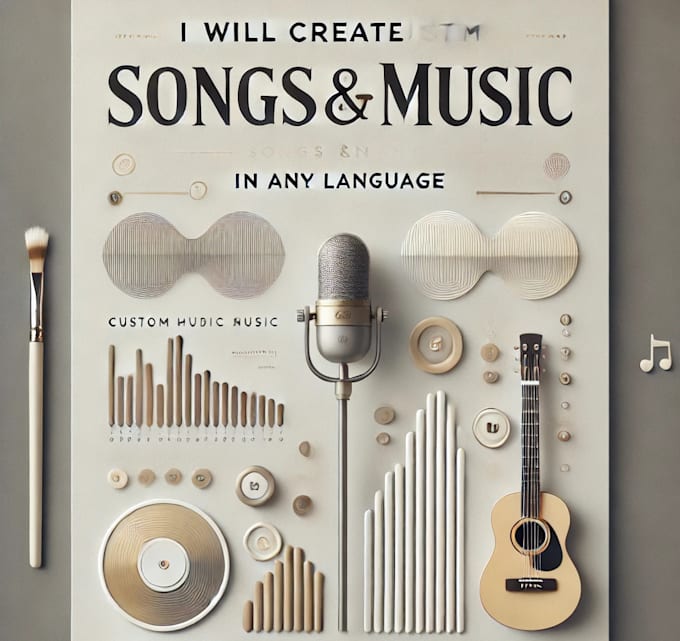 Bestseller - make custom music song audio for you