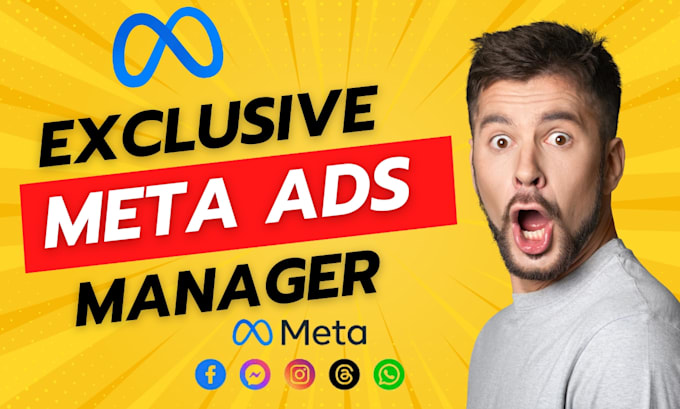 Gig Preview - Be your professional social media marketing manager and manage meta ads