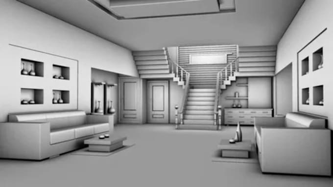 Gig Preview - Design modeling render interior, exterior by 3dmax