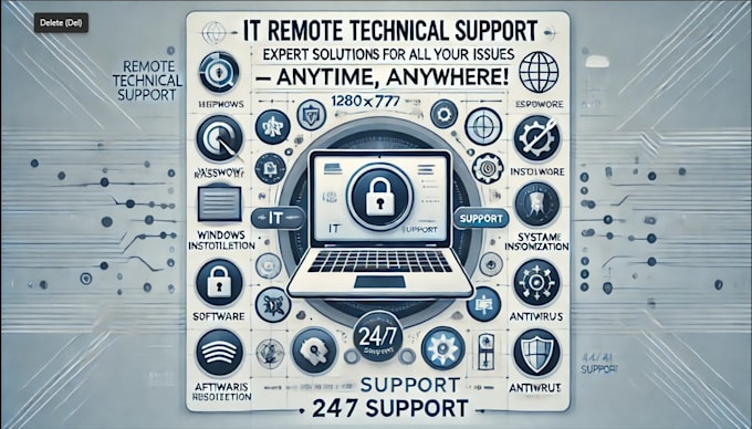 Gig Preview - Be your remote IT support specialist