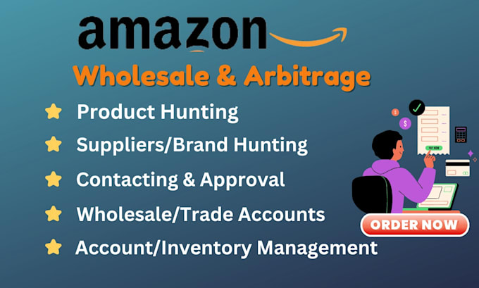 Gig Preview - Find profitable products for amazon wholesale and arbitrage