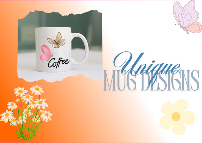 Gig Preview - Create mug design for you