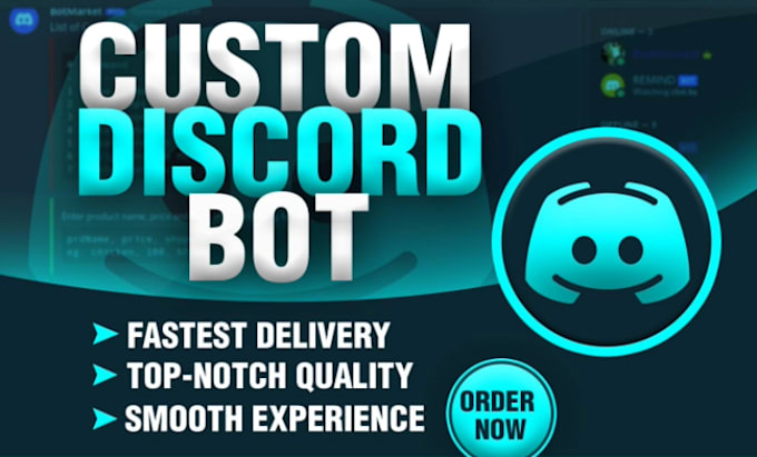 Bestseller - create a custom discord bot using discordjs for your server