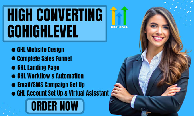 Gig Preview - Be your gohighlevel expert, ghl website workflow automation salesfunnel, ghl va