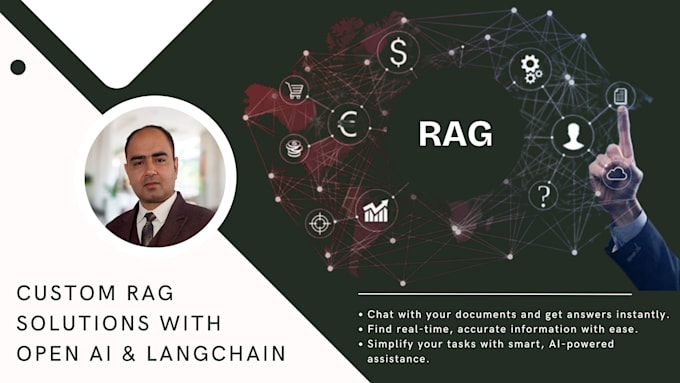 Gig Preview - Develop llm, gpt, and langchain to create a scalable generative ai with rag