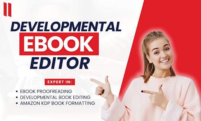 Gig Preview - Developmental book editing book proofreading children book formatting amazon kdp