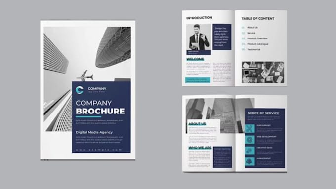 Gig Preview - Do brochure design, company profile, annual report, flyer, booklet