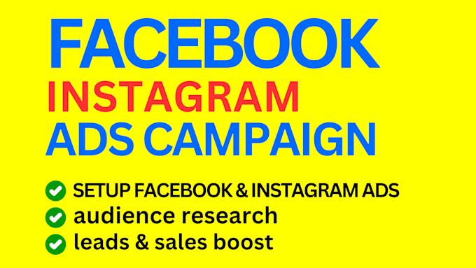 Gig Preview - Craft a high converting facebook ads campaign to boost sales