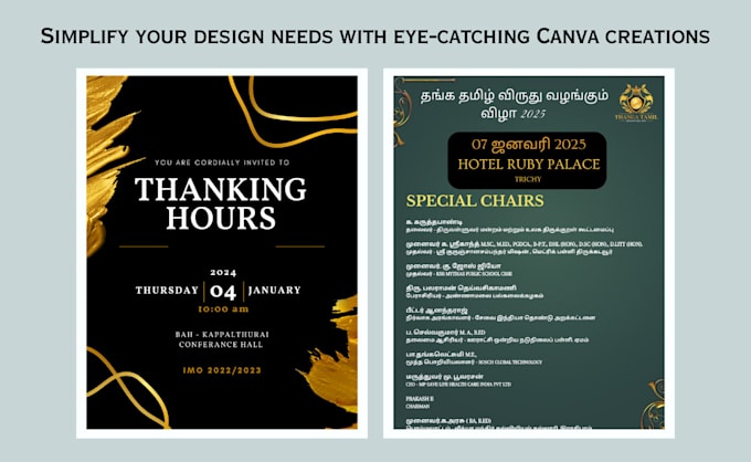 Gig Preview - Create stunning canva designs for your business or personal use