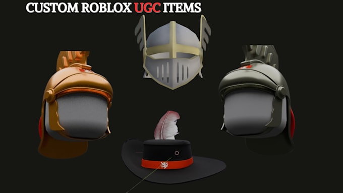 Gig Preview - Create custom roblox ugc 3d roblox model roblox items and ugc accessories