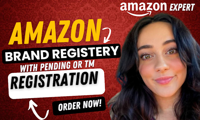 Gig Preview - Register your brand on amazon for brand registery with pending uspto trademark