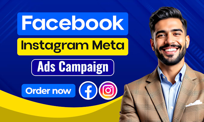 Gig Preview - Do facebook ads campaign, instagram ads campaign, meta ad manager, marketing