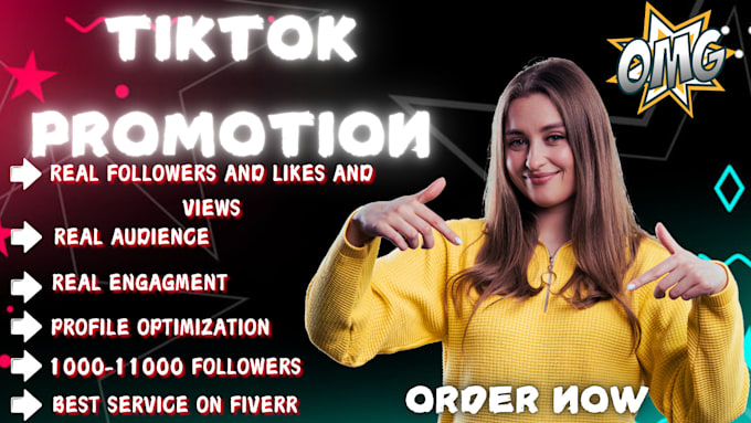 Gig Preview - Do super fast tiktok followers growth